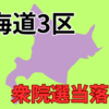 衆議院北海道３区　次期（第50回）衆議院議員総選挙当落予測